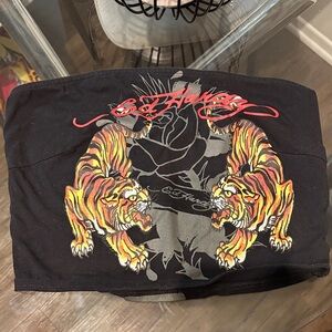 Ed hardy tube top